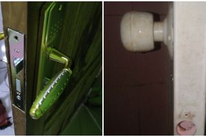 13 Potret lucu salah pasang gagang pintu ini bikin gagal paham