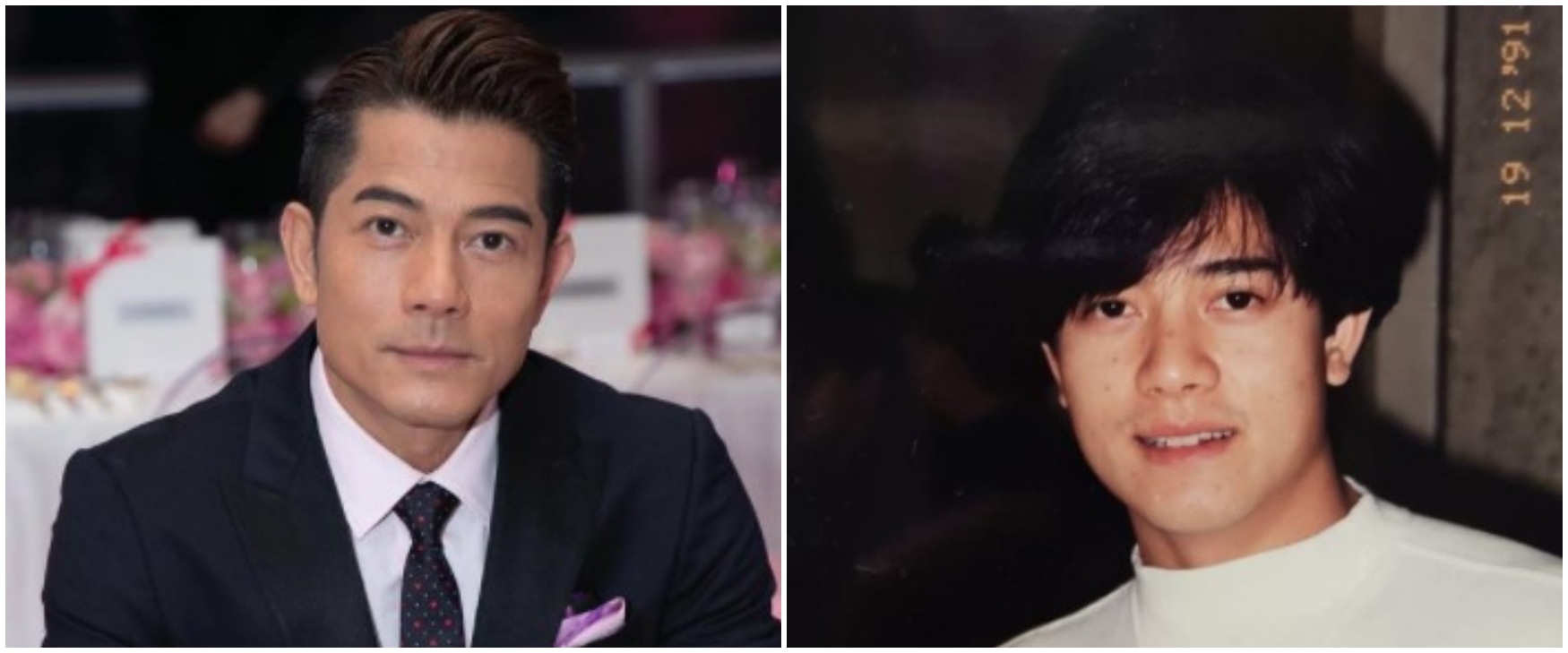 9 Pesona Aaron Kwok saat muda, punya gaya rambut khas belah samping