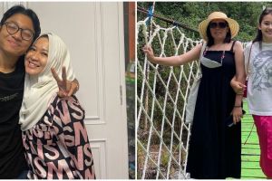 Momen manis 11 pemain Dari Jendela SMP bareng ibu, layaknya kakak adik