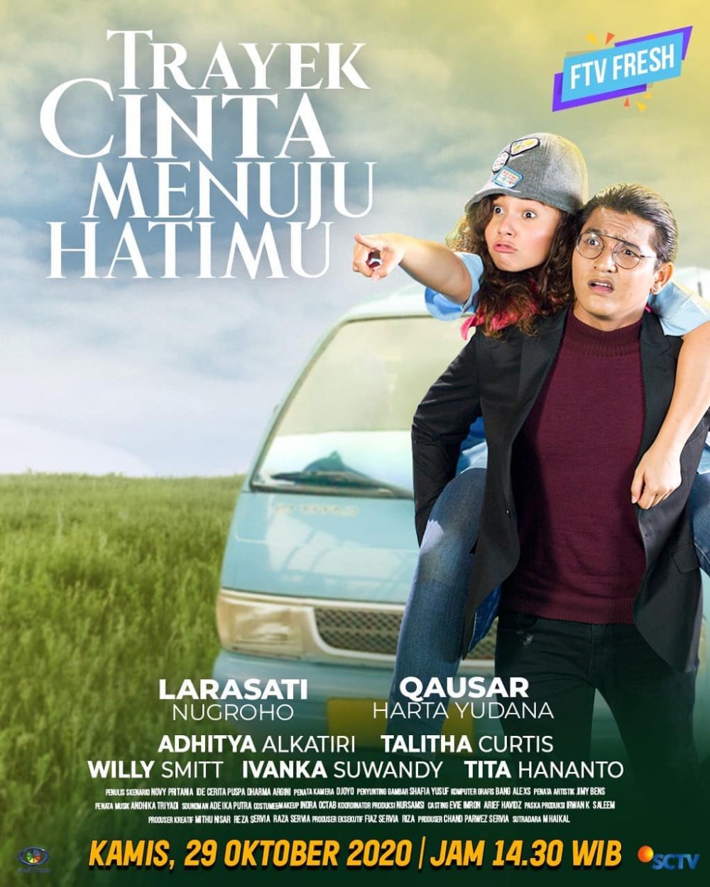 11 Pesona Larasati Nugroho, aktris FTV pemain baru Ikatan Cinta