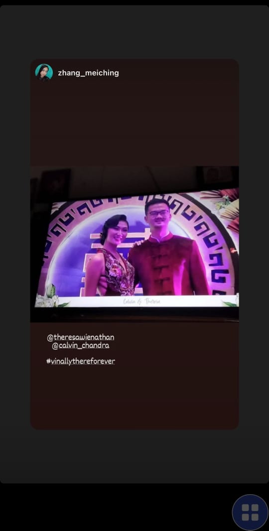 9 Momen nikah Theresa Wienathan asisten Nia Ramadhani, digelar mewah