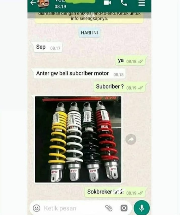 13 Chat lucu sok pakai bahasa Inggris ini endingnya ngeselin