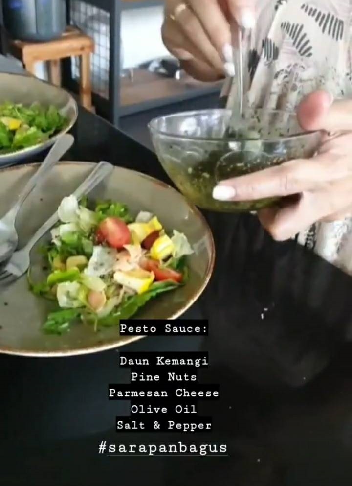 7 Menu makanan sehat Widi Mulia, nutrisinya lengkap imbangi olahraga