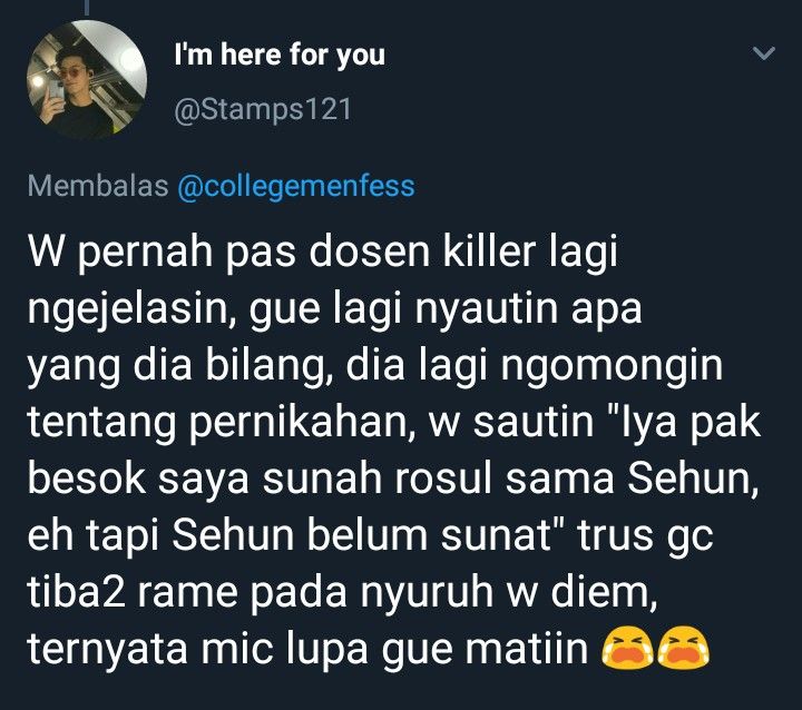 13 Cerita lucu saat kuliah online ini bikin susah nahan tawa