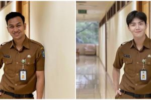 5 Potret Fadhil Achyari, sosok di balik editan Kim Seon-ho jadi PNS 