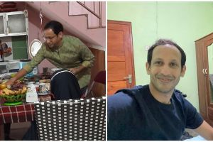 Momen Nadiem Makarim menginap di rumah guru asal Yogyakarta