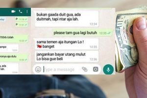 17 Chat lucu nagih utang ini bikin gemes, uang tiada galak didapat
