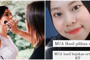 MUA dipilih Bu RT, hasil makeup pengantin ini jauh dari ekspektasi