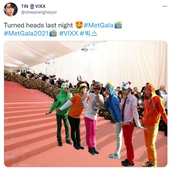 15 Editan foto lucu momen Met Gala 2021, nyentrik tapi menggelitik