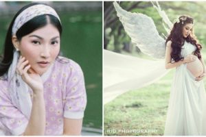 Usung konsep ala bidadari, maternity shoot 7 seleb ini bagai lukisan