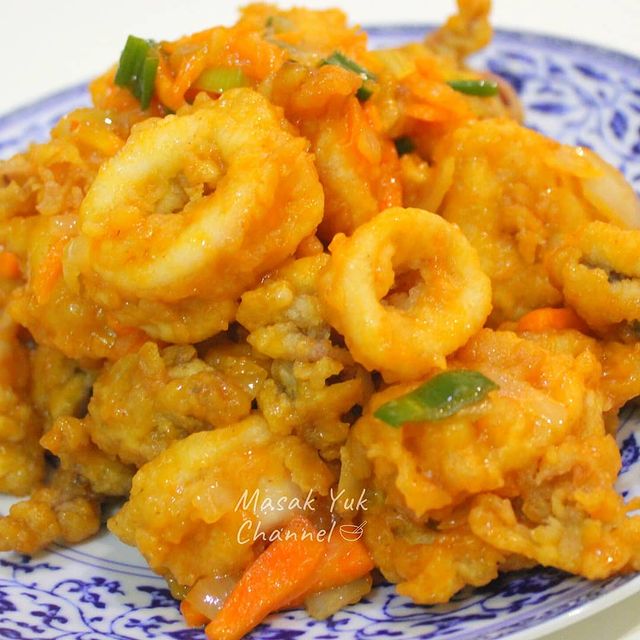 13 Resep cumi goreng enak, renyah di luar empuk di dalam