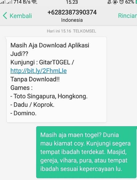 27 Balasan SMS penipuan ini kocak, penipu tak berkutik dikerjain balik