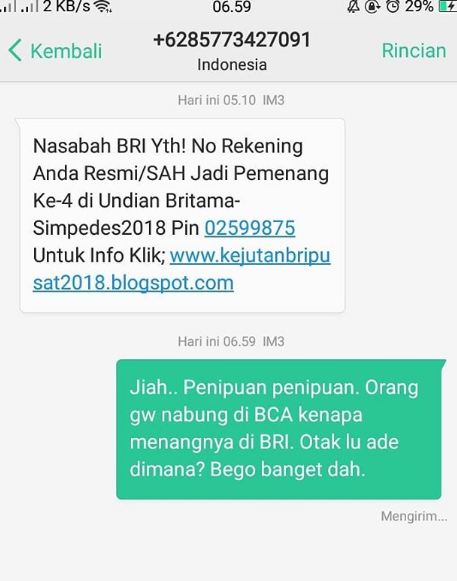 27 Balasan SMS penipuan ini kocak, penipu tak berkutik dikerjain balik