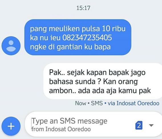 27 Balasan SMS penipuan ini kocak, penipu tak berkutik dikerjain balik