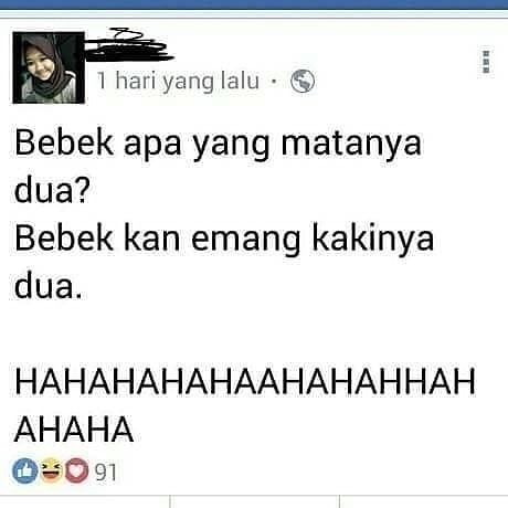 21 Status FB lucu guyonan singkat ini kocaknya no debat deh