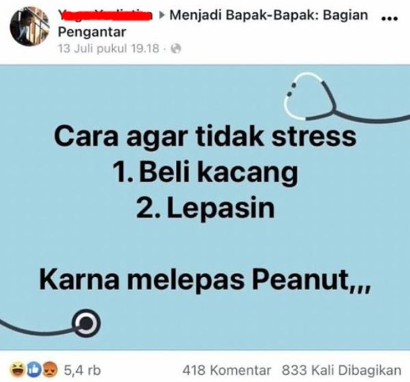 21 Status FB lucu guyonan singkat ini kocaknya no debat deh