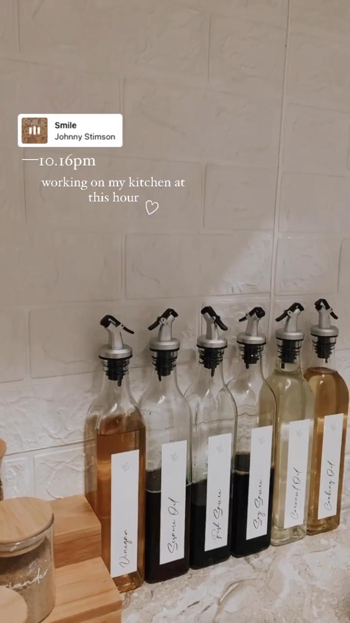 7 Potret dapur Jesselyn MasterChef, wallpaper dindingnya estetik