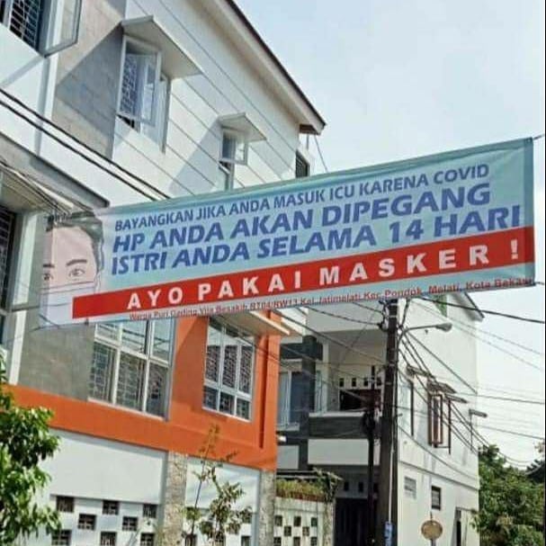 13 Peringatan lucu di jalan kompleks ini bikin takut mau melanggar