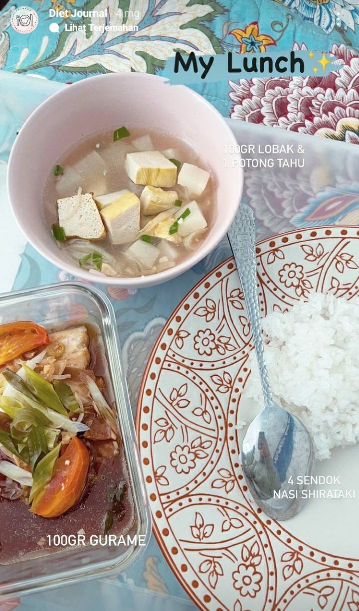 9 Menu diet Irish Bella, ampuh pangkas 6 kg dalam sebulan