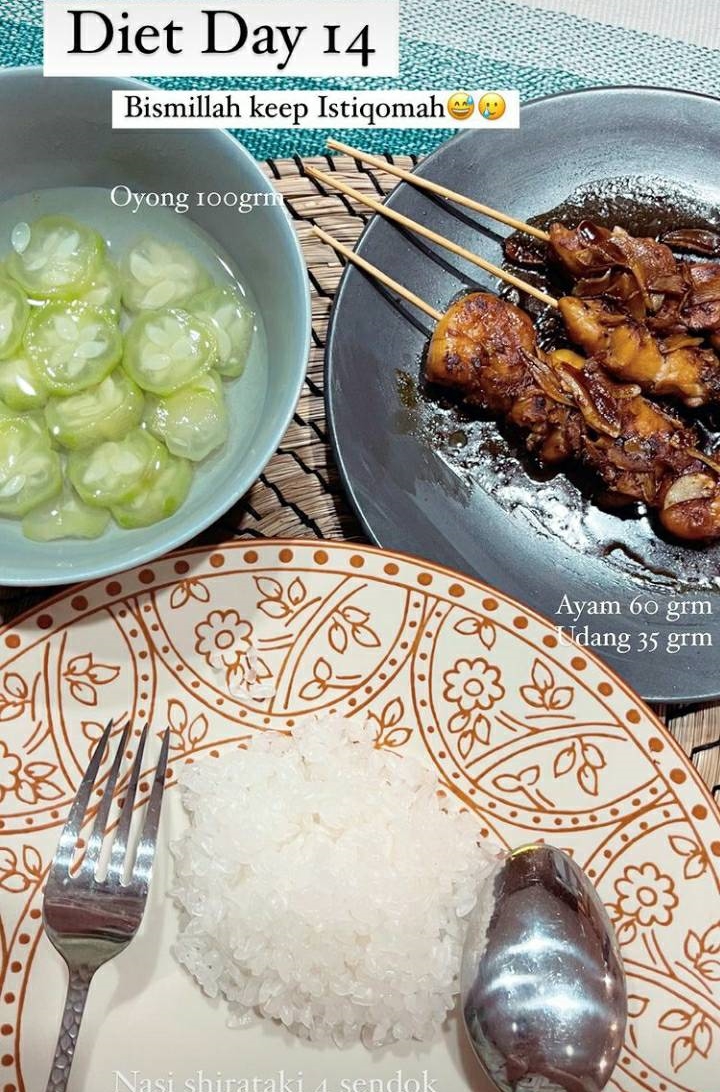 9 Menu diet Irish Bella, ampuh pangkas 6 kg dalam sebulan