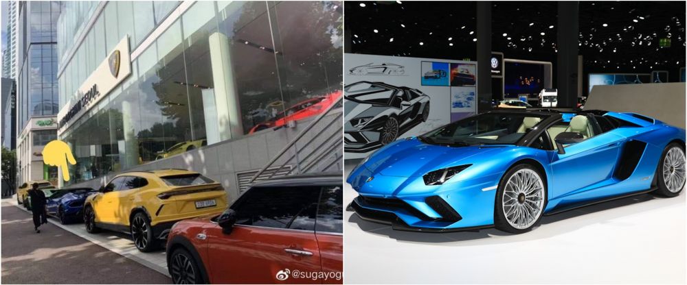 Koleksi mobil mewah milik 13 seleb Korea, milik Jin BTS Lamborghini