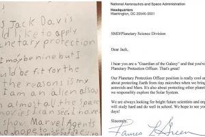 Bocah 9 tahun kirim lamaran kerja ke NASA, dapat balasan nggak terduga