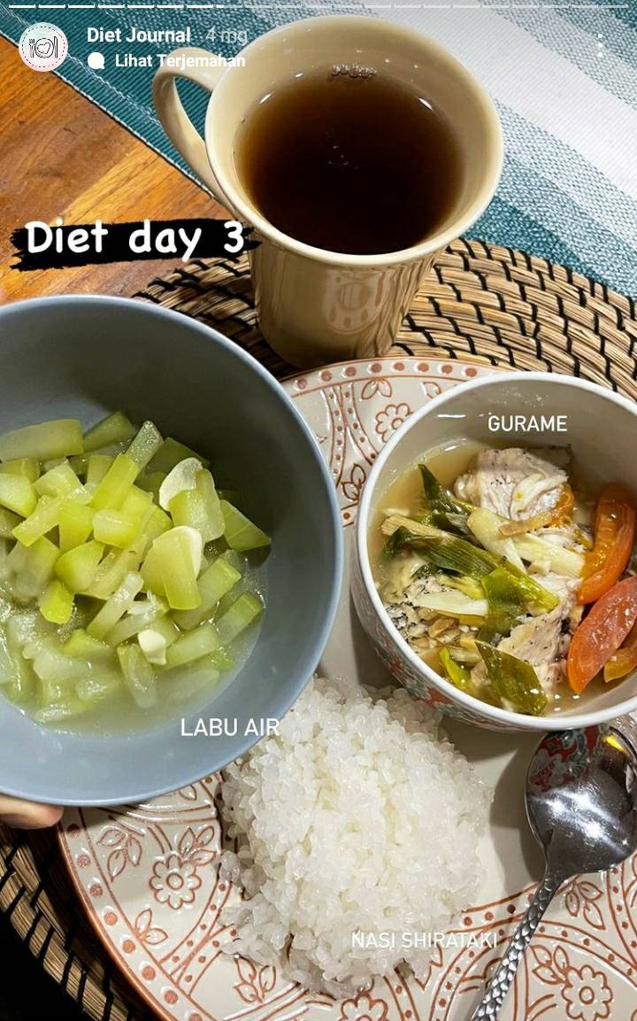 Makanan rumahan 9 seleb saat diet ini sederhana dan gampang ditiru