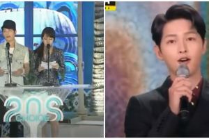 Gayanya nyentrik, ini 5 potret Song Joong-ki jadi host acara televisi