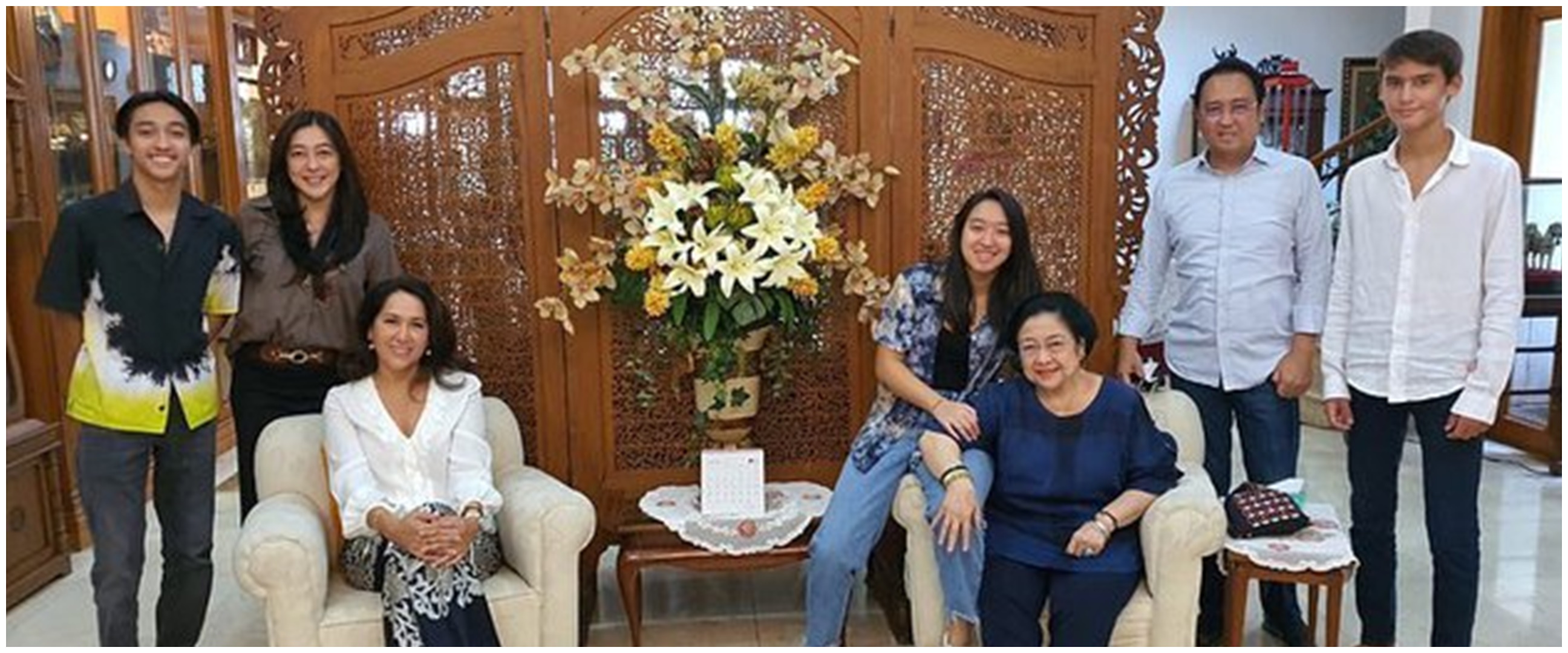 6 Potret rumah Megawati Soekarnoputri, tempat nyaman kumpul keluarga
