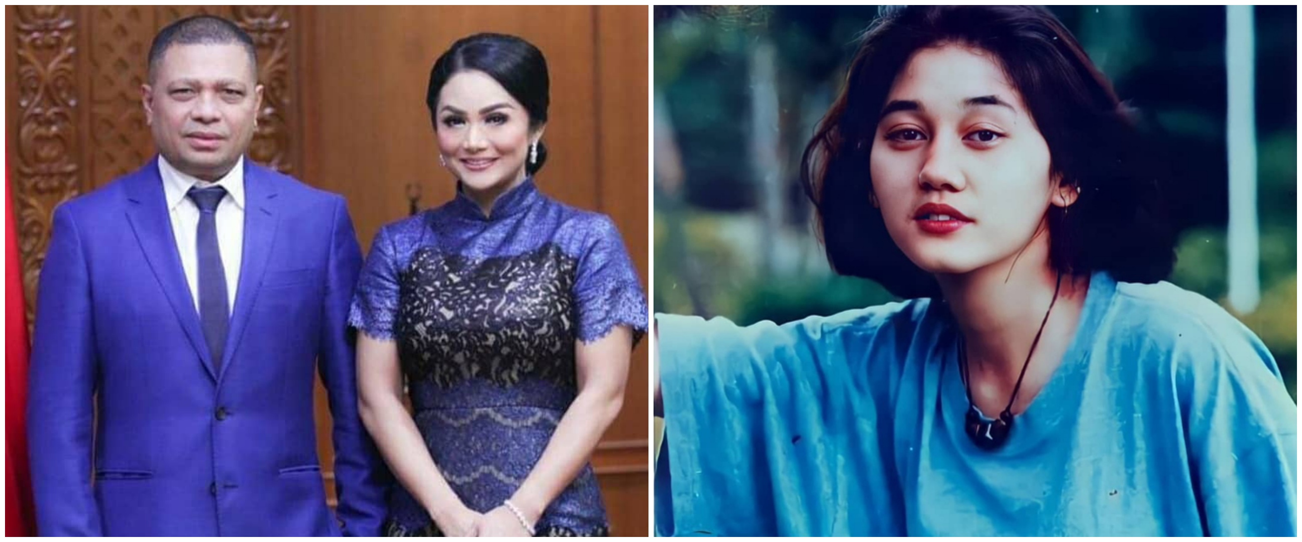 Raul Lemos unggah foto lawas di makam Nike Ardilla, respons KD disorot