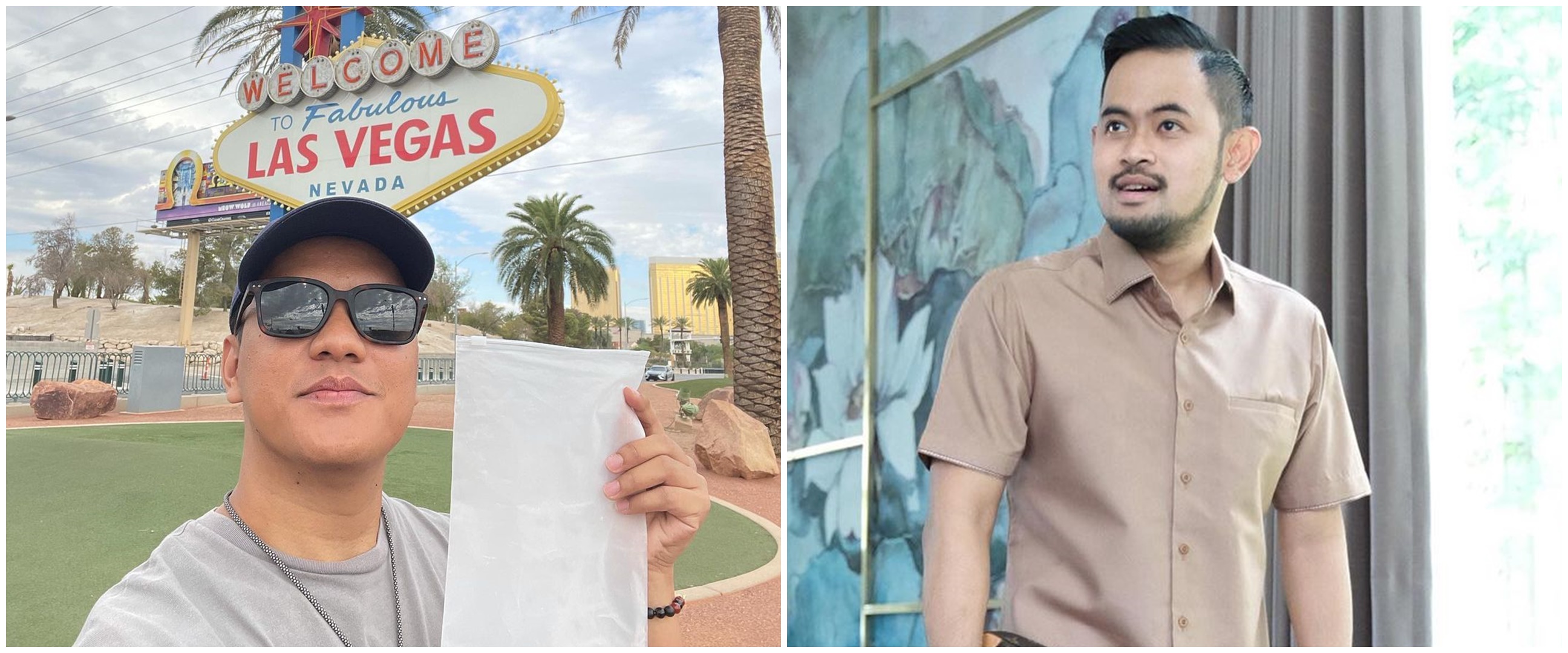 Arief Muhammad jual kantong isi udara Las Vegas, ditawar Rp 150 juta