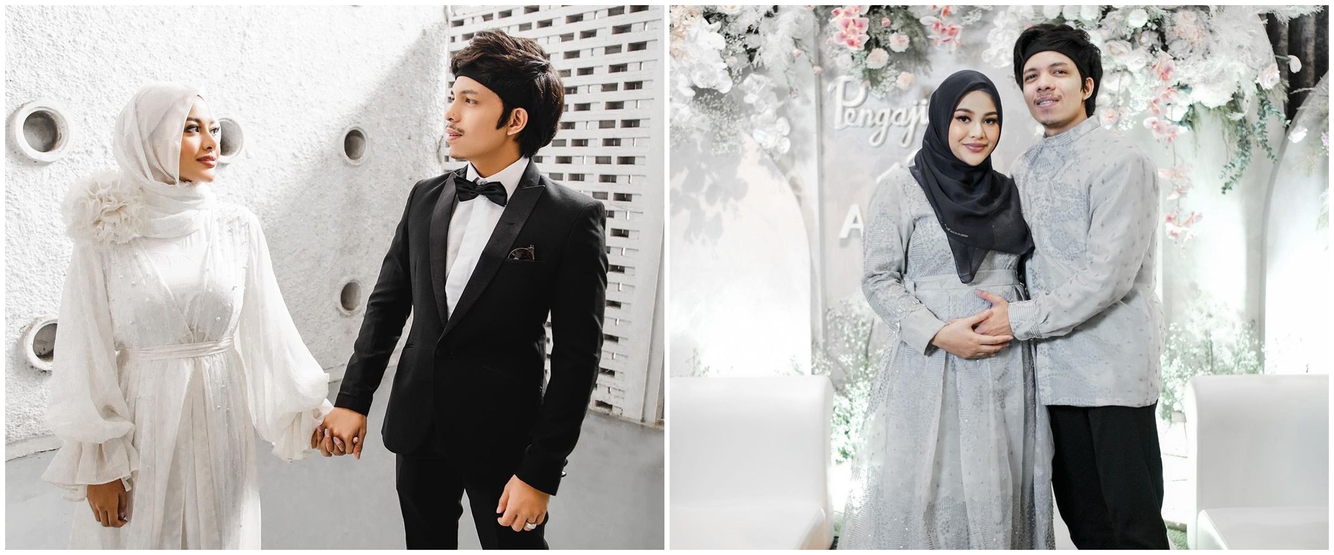 7 Momen seru pengajian 4 bulan kehamilan Aurel, KD sekeluarga datang