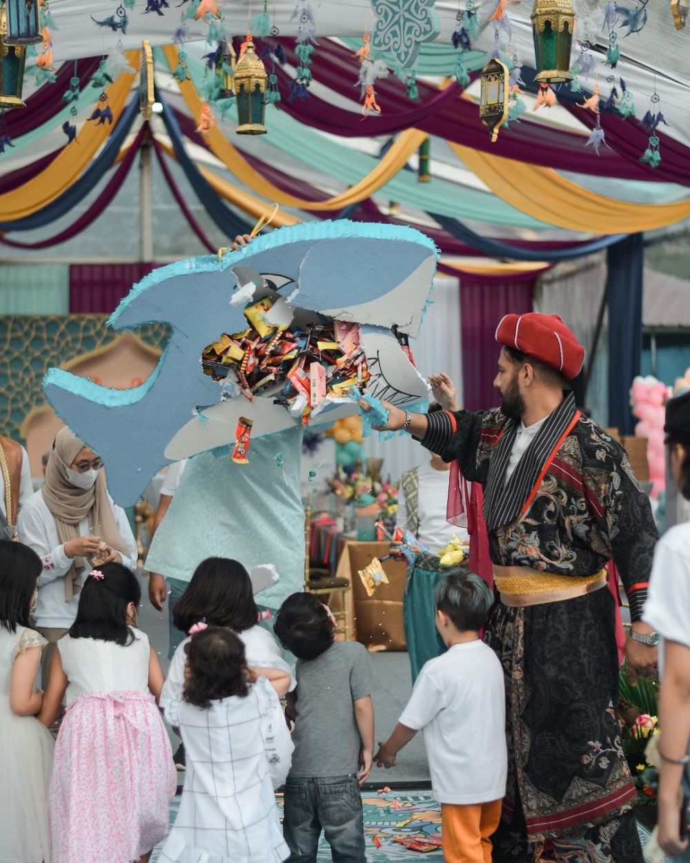 Meriah ala Timur Tengah, 7 momen ultah anak Ammar Zoni dan Irish Bella