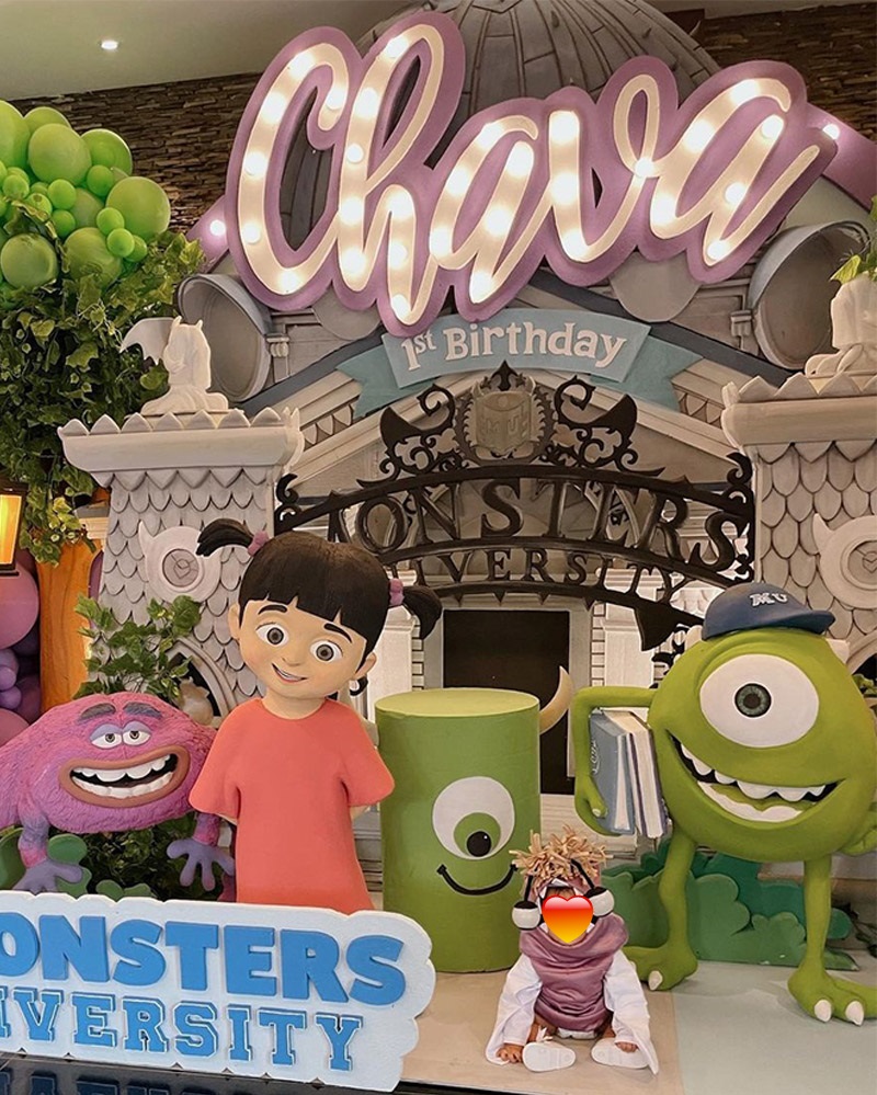 Kue ulang tahun 9 anak seleb yang ke-1, meriah dan manis abis