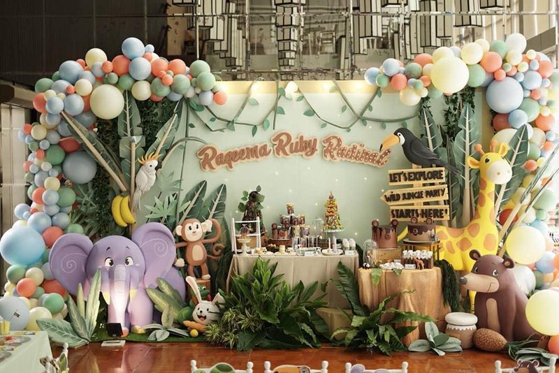 Kue ulang tahun 9 anak seleb yang ke-1, meriah dan manis abis