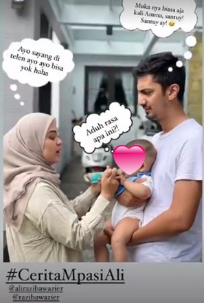 7 Trik MPASI pertama ala Vebby Palwinta, anak auto lahap makan