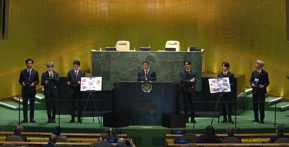 9 Potret BTS di sidang umum PBB ke-76, pidatonya inspiratif