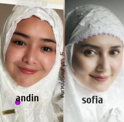 photo proof of Andin & Sofia similar from various sources