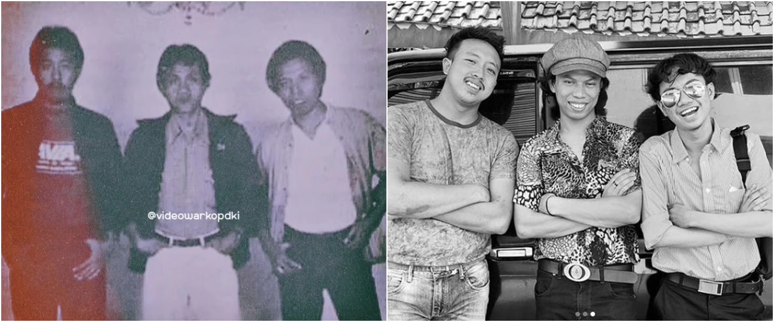 Outfitnya mirip, ini 5 beda gaya penampilan Warkop DKI dan Warkopi