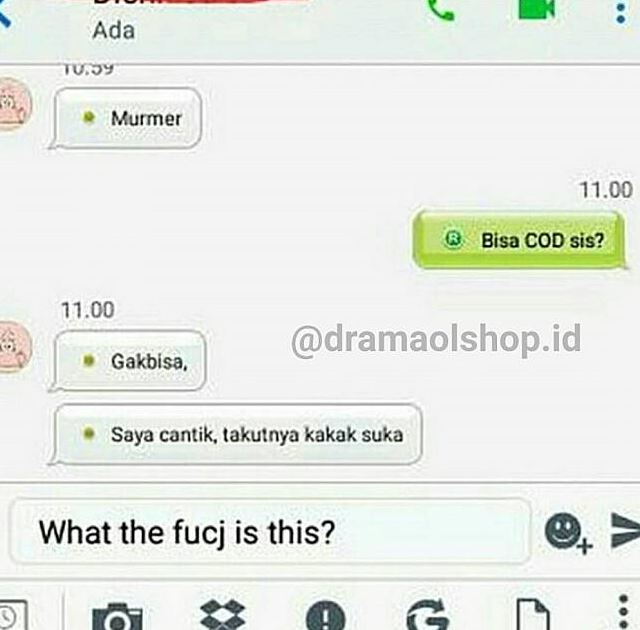 11 Chat lucu penjual online shop malah pamer ini bikin heran