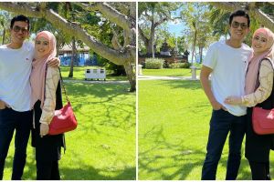 6 Potret romantis Meggy Wulandari dan suami babymoon ke Bali