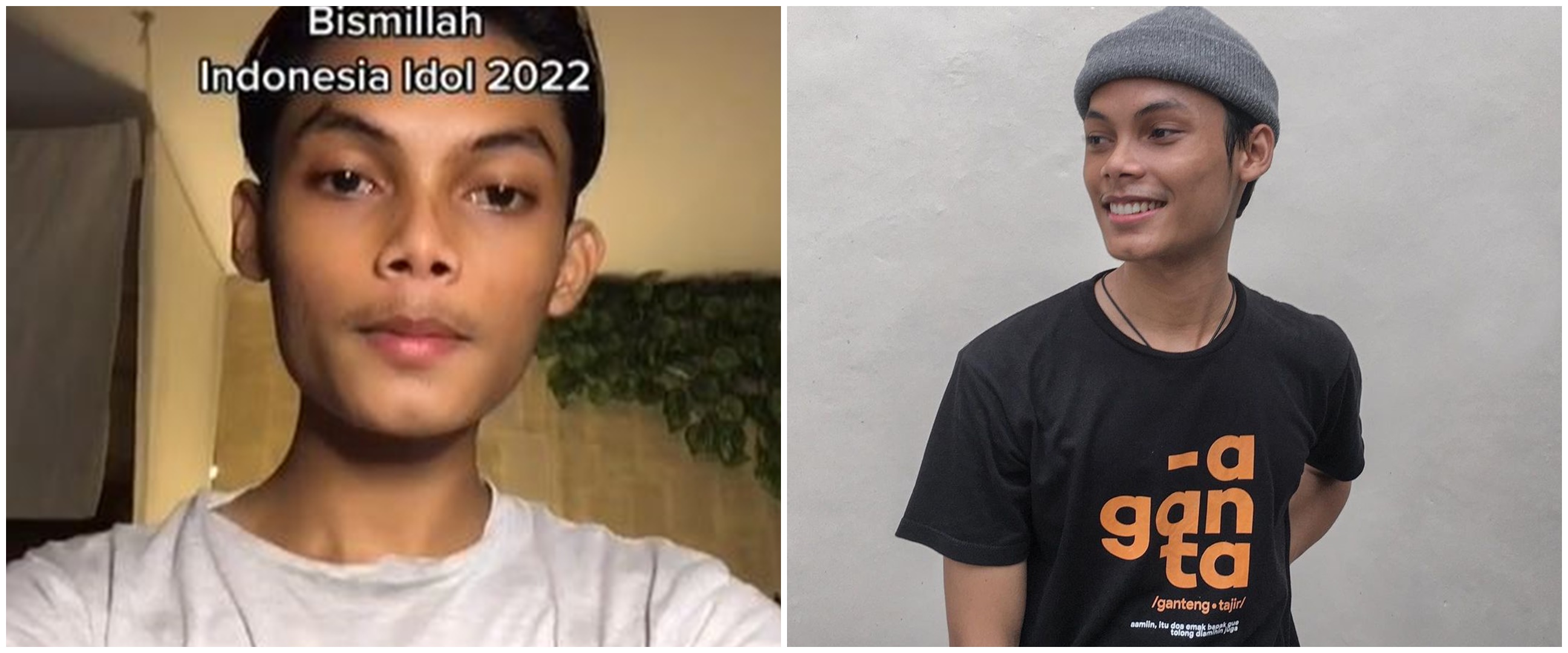 7 Potret Ganta TikToker viral karena nyanyi lagu Naik Kereta Api