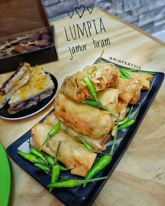 23 Resep lumpia isi sayuran, renyah, lezat, dan bergizi