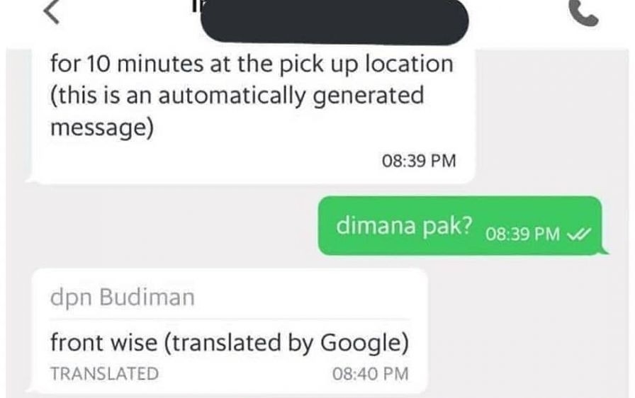 13 Chat lucu driver ojek online ditanya lokasi ini jawabannya nyeleneh