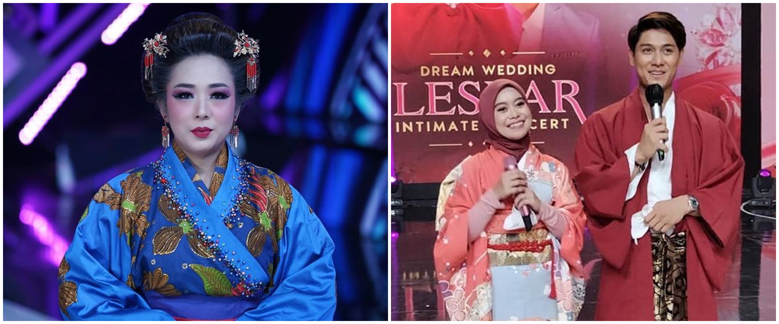 Pesona 7 pedangdut dalam balutan kimono, Soimah disebut mirip geisha