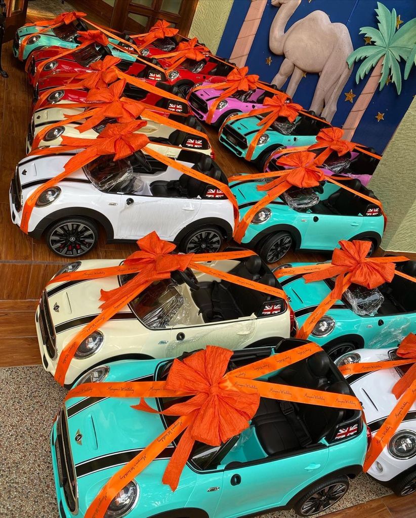 9 Hampers ulang tahun anak seleb, Tasya Farasya beri 'mobil' mewah