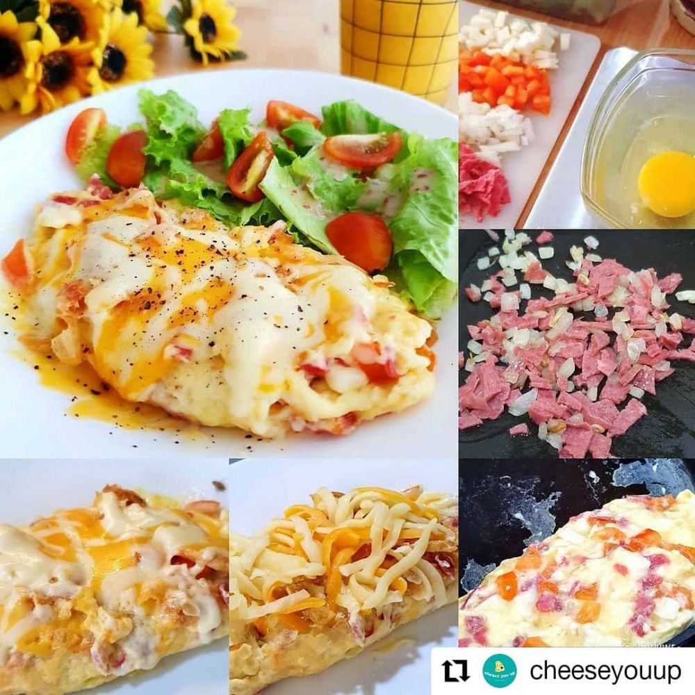 9 Resep omelet berbagai isi, praktis, gurih, dan bikin nagih