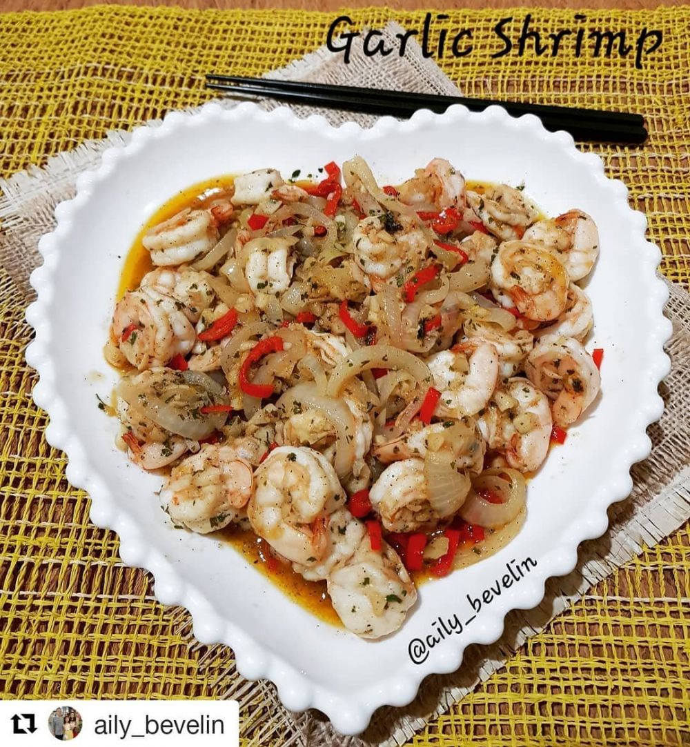 Garlic Cooked Shrimp Recipe, Various Sources