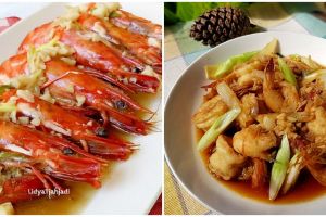 9 Resep udang masak bawang putih, praktis dan istimewa