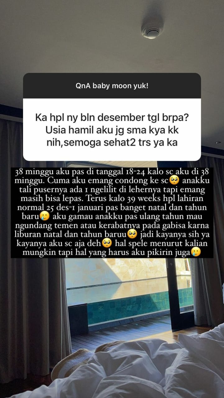 Dihujat inginkan lahiran caesar, Kesha Ratuliu berikan jawaban bijak